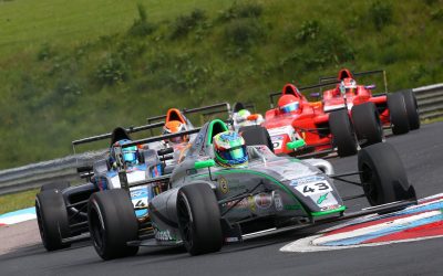 British F4: Thruxton, Rd.3